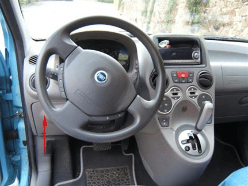 tableau de bord Fiat Panda 2