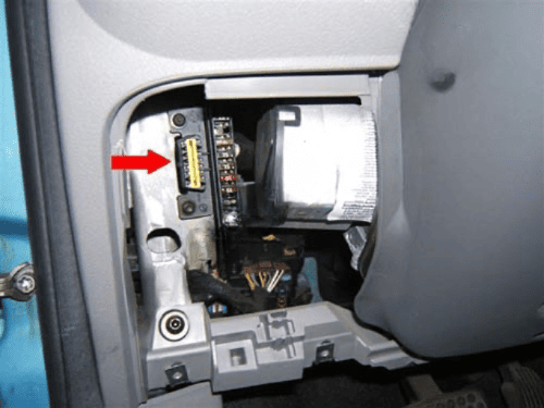 prise obd Fiat Panda 2