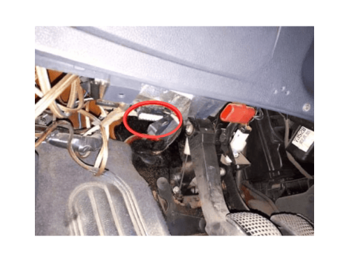 prise obd fiat Punto 2 ph 1