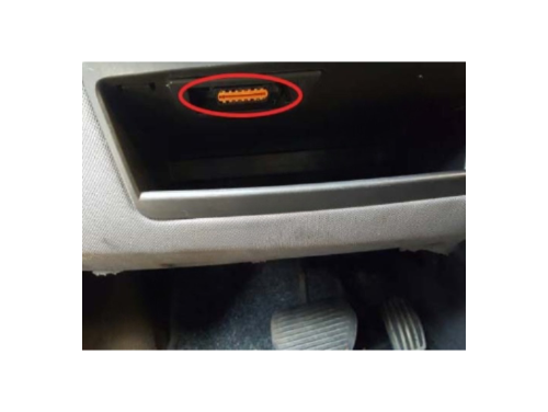 Prise obd fiat Ulysse