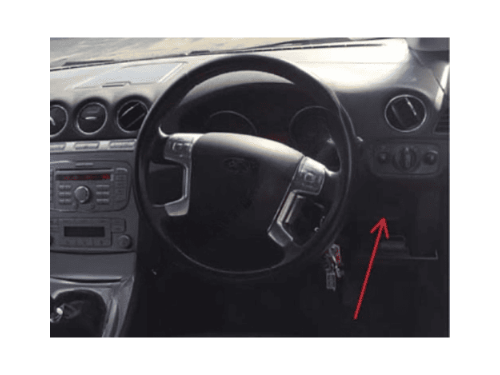 Vide poche ford galaxy rhd