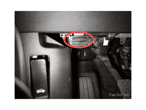 prise obd Ford Puma