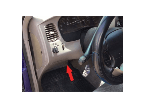 cote conducteur Ford Ranger ph 1