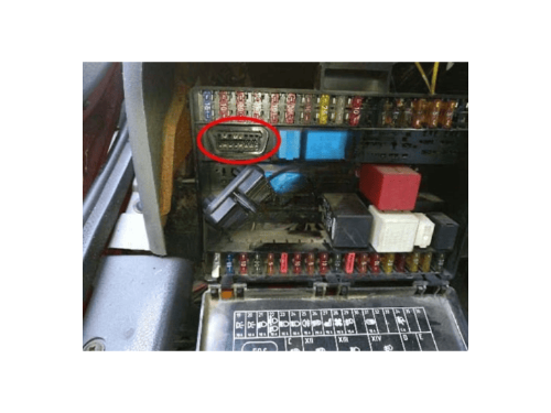 prise obd Ford Transit ph 1