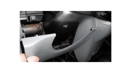 cache sous volant Ford Transit ph 2
