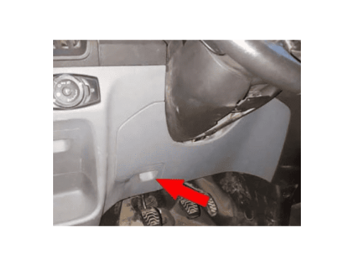 sous volant Ford Transit ph 3