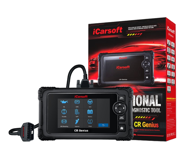 Valise diagnostic auto multimarque professionnelle iCarsoft CR Full Pro  (modèle 2021)