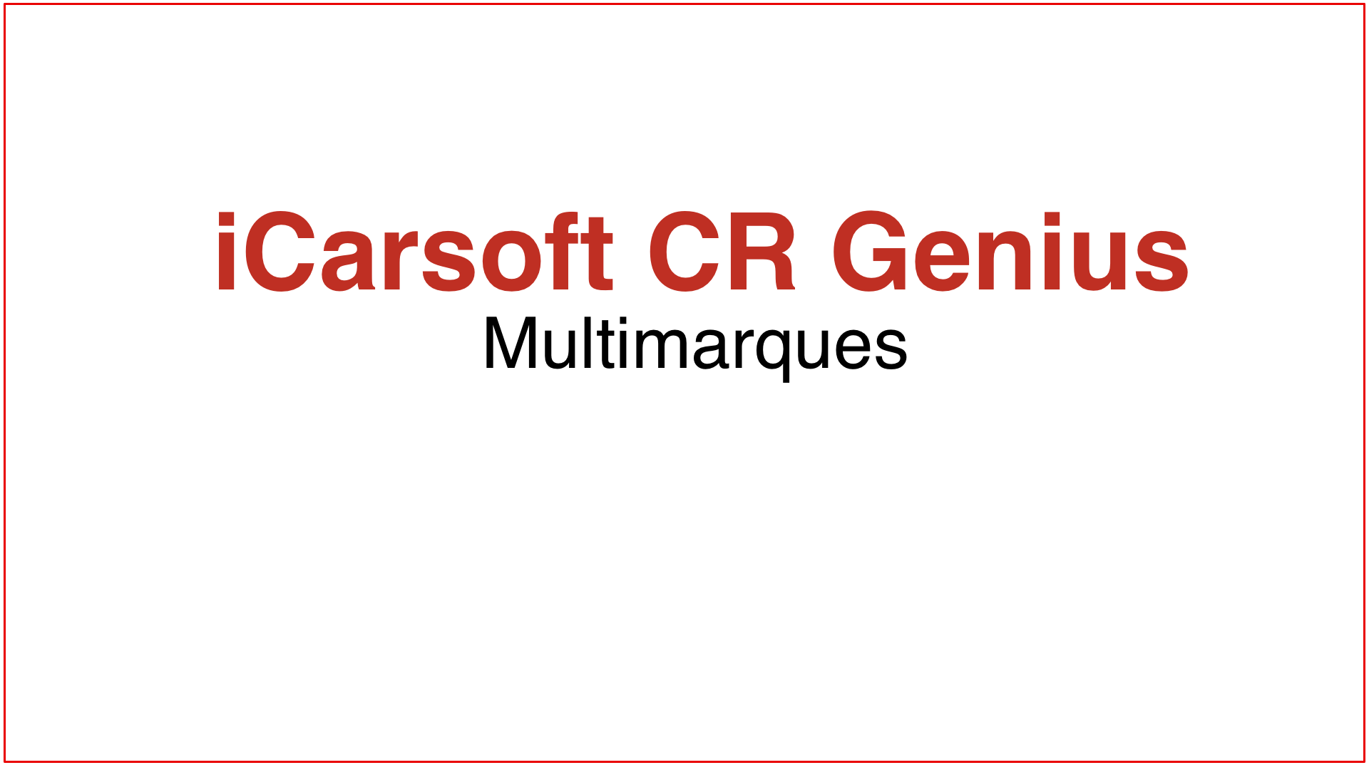Tests et présentations Valises Diagnostic Auto iCarsoft