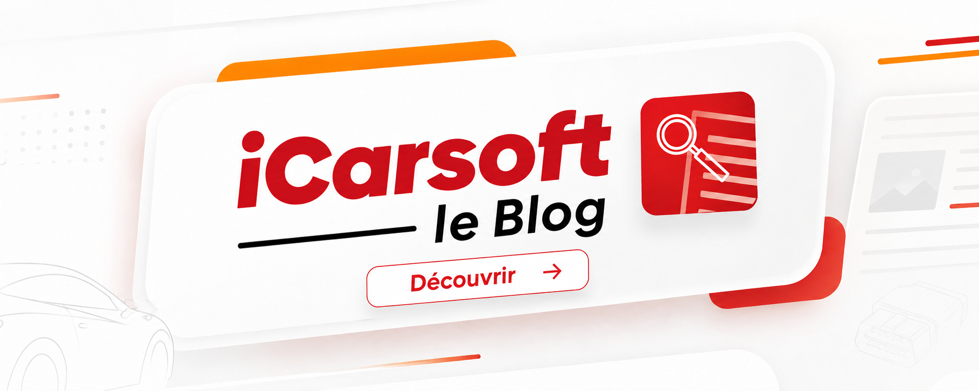 iCarsoft France — Le Blog