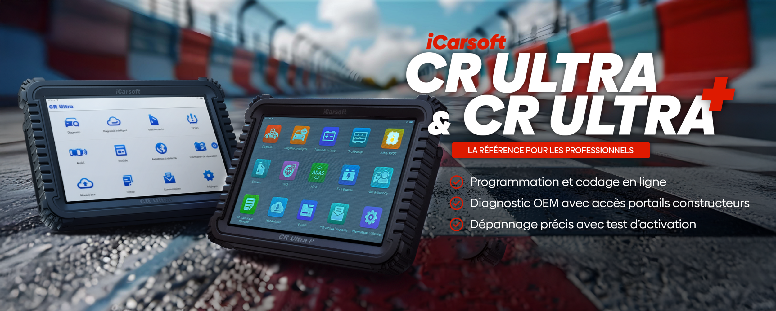 iCarsoft CR Ultra & CR Ultra+ — la référence pour les professionnels