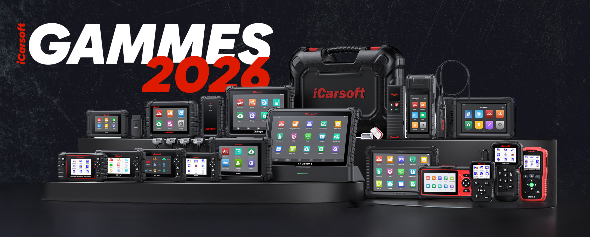 iCarsoft Gammes 2026
