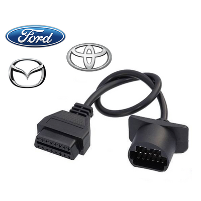 Adaptateur automobile Ford / Toyota / Mazda 17 broches vers OBD2