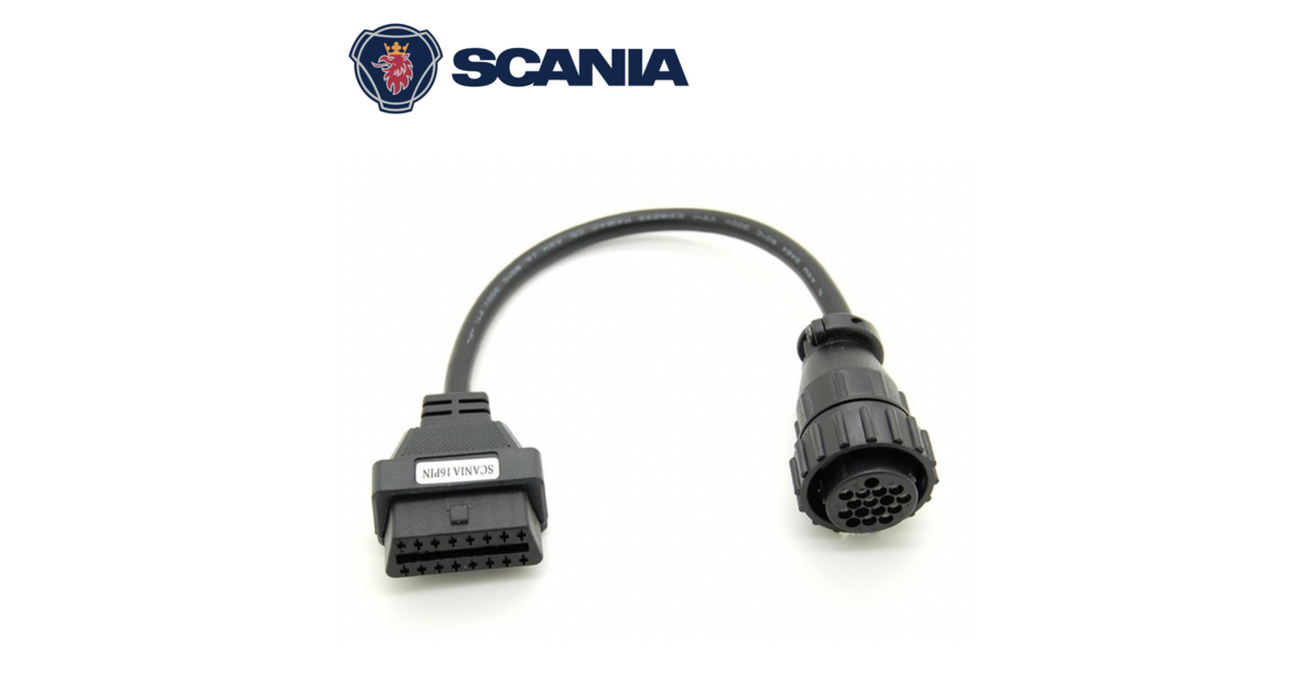 Ashata Câble de scanner de diagnostic Pièces Automobiles, Adaptateur de Câble de Diagnostic