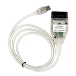 Câble USB K+Dcan Avec Interrupteur - Diagnostic BMW Série E - Lecture/réinitialisation Défauts - Compatible Logiciels INPA/EDIABAS