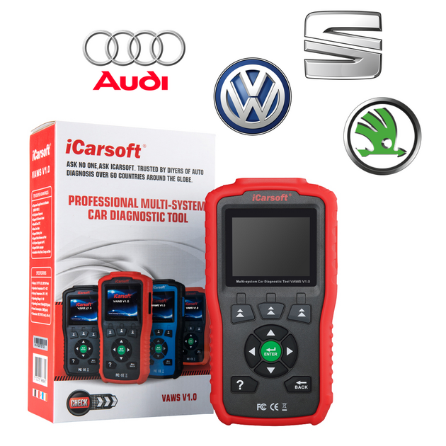Valise Diagnostic Auto iCarsoft VAWS V1.0 pour VW Audi Seat Skoda
