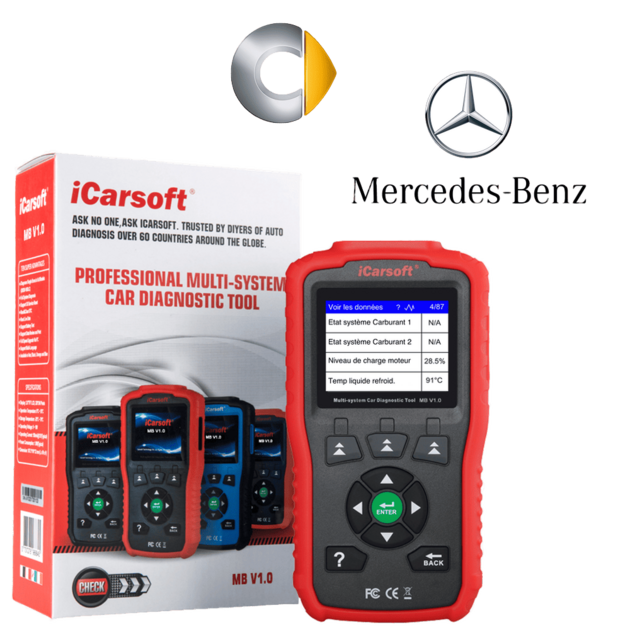 Valise Diagnostic Auto iCarsoft MB V1 Mercedes Sprinter Smart