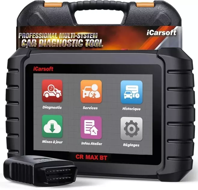 iCarsoft CR Max BT valise diagnostic auto OBD2 Bluetooth multimarques