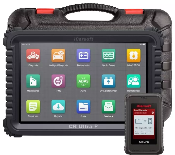 iCarsoft CR Ultra+ valise diagnostic auto pro