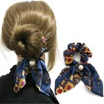 Grand-n-ud-cheveux-anneau-accessoires-cor-en-am-rique-corde-lastique-Vintage-motif-nou-ruban