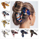 Grand-n-ud-cheveux-anneau-accessoires-cor-en-am-rique-corde-lastique-Vintage-motif-nou-ruban