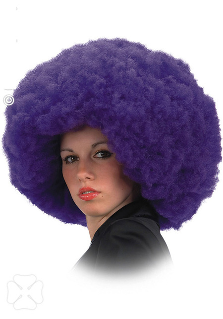 perruque-afro-violette