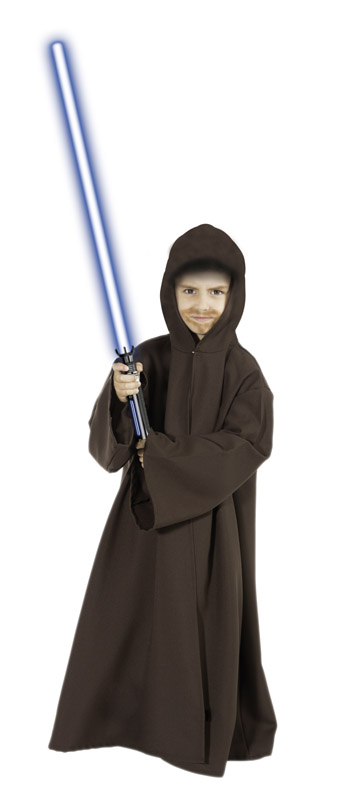 Déguisement Jedi enfant marron 6-8ans