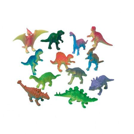 Pack de 12 Mini Dinosaures 5Cm