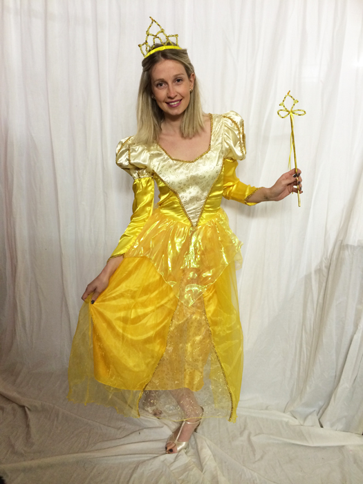Costume, Belle et la Bête, Disney, robe, princesse, jaune