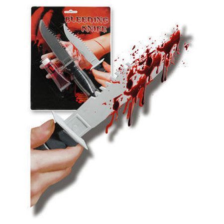 Couteau Sanglant Avec Tube de Sang