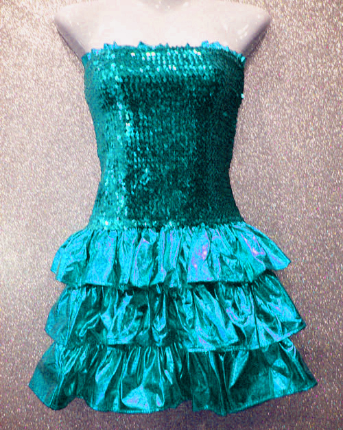 robe-bustier-turquoise-z