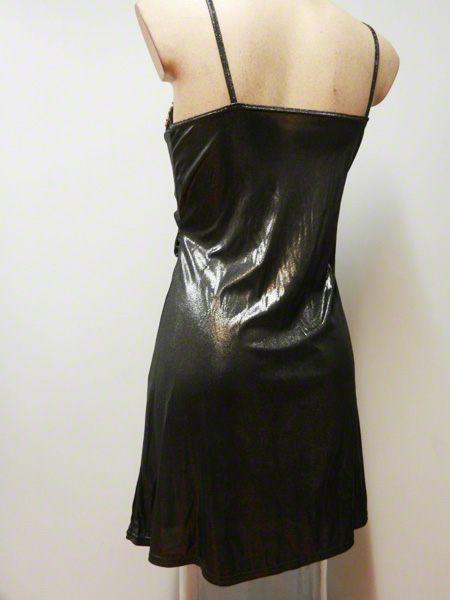robe-salsa-metallise-noire-z