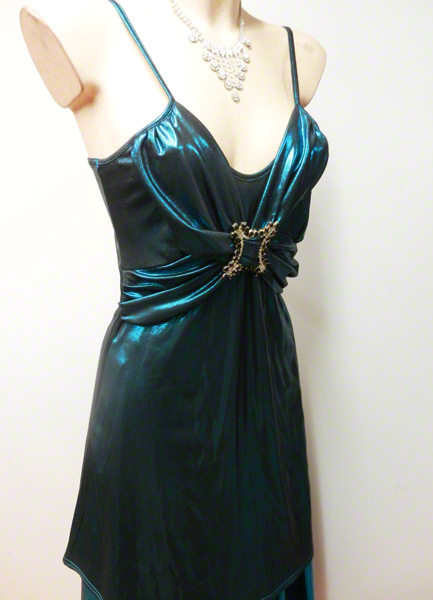 robe-metal-disco-bleu-z