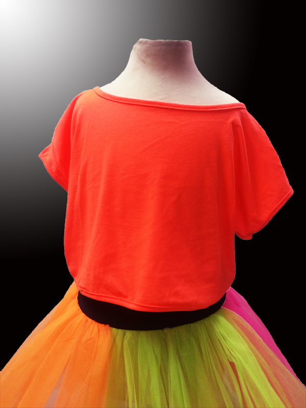 top-jazz-enfant-orange-fluo-z