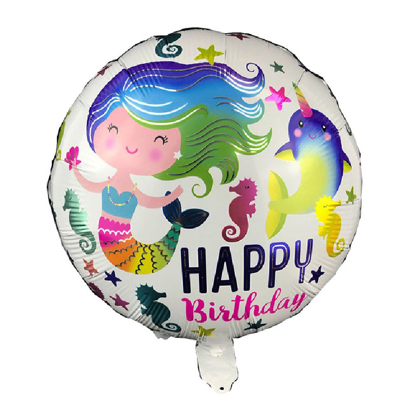 Snoes - Ballon en aluminium numéroté - Ballon de 11 ans - Mega paquet  sirène sirène