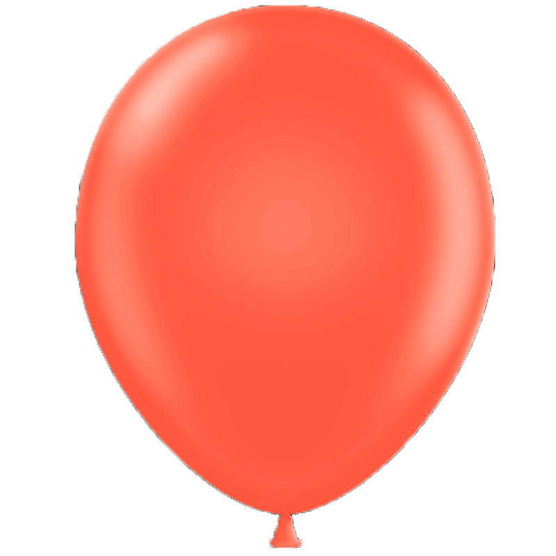 50 ballons latex rouges