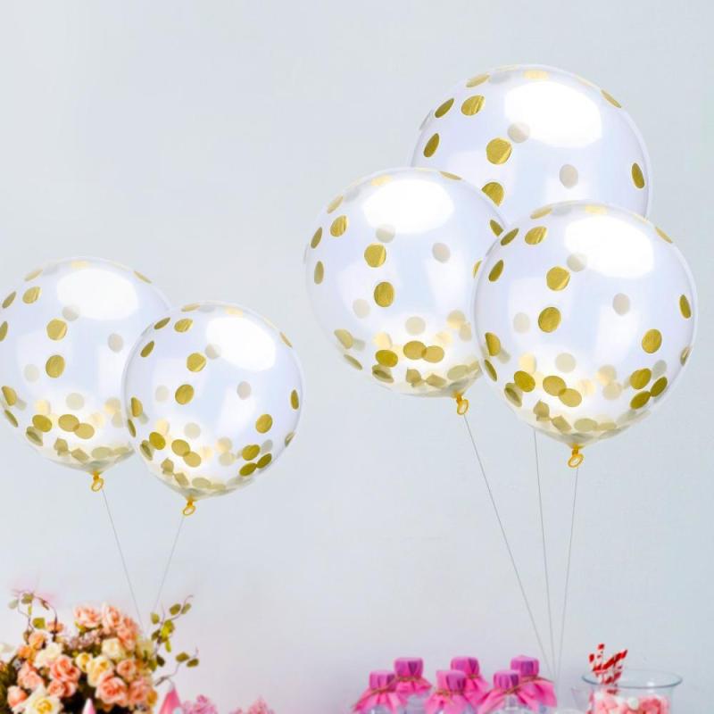 ballon confettis or