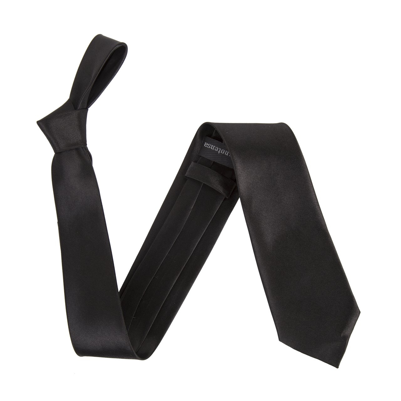 cravate noire luxe