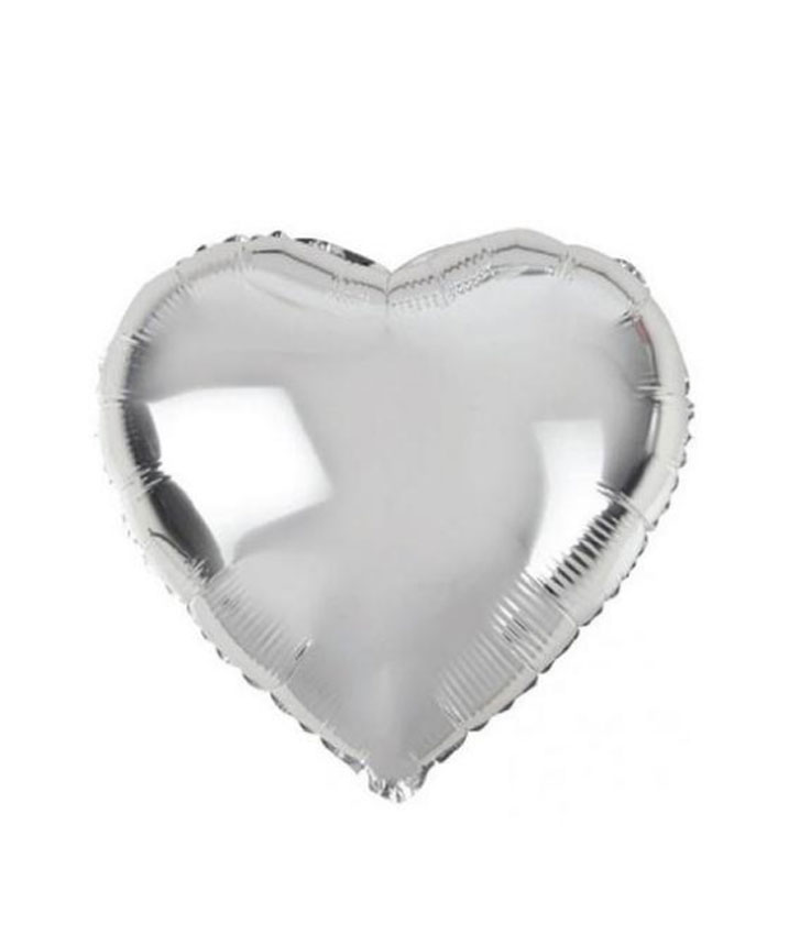 ballon-mylar-coeur-argent