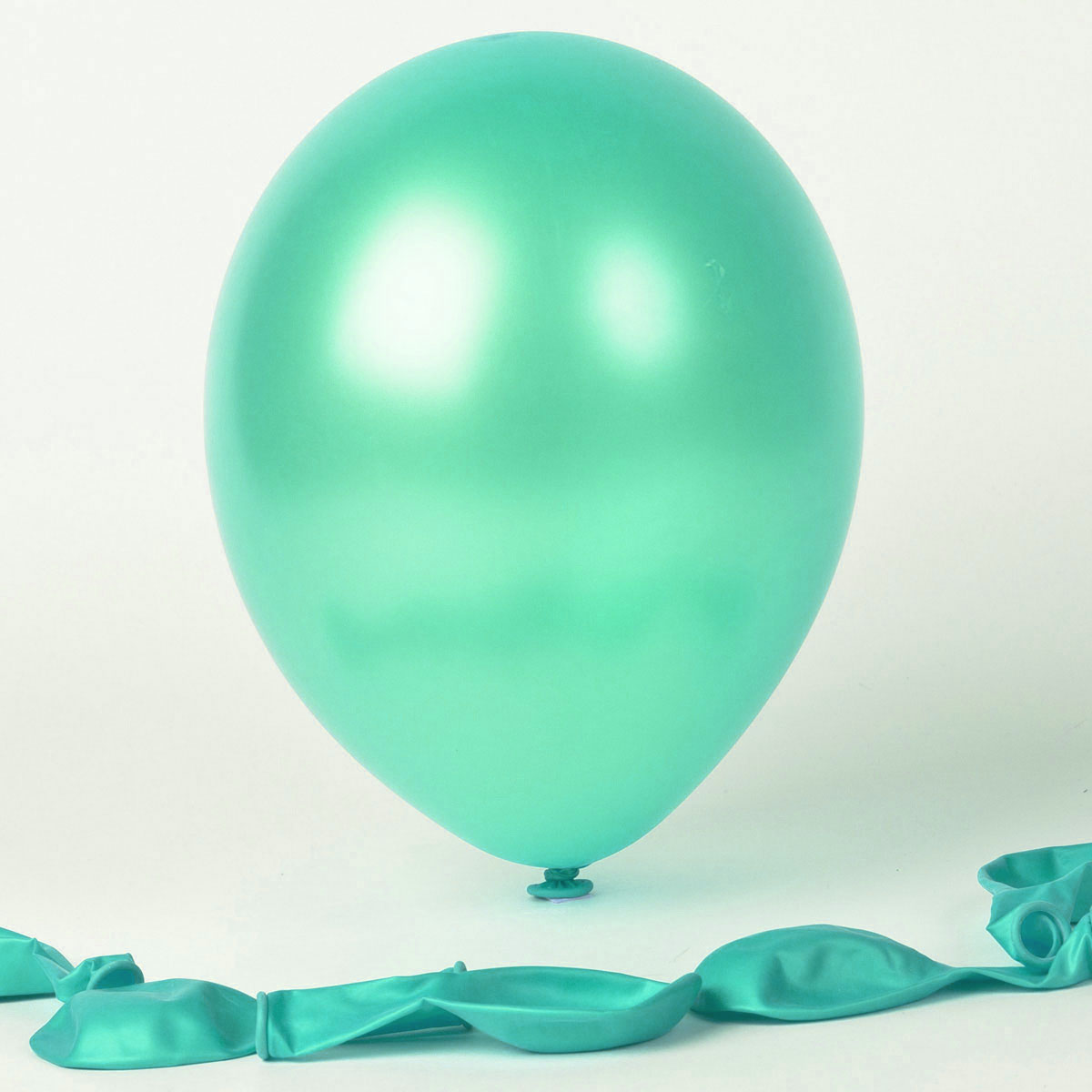 ballon-metallise-vert-menthe