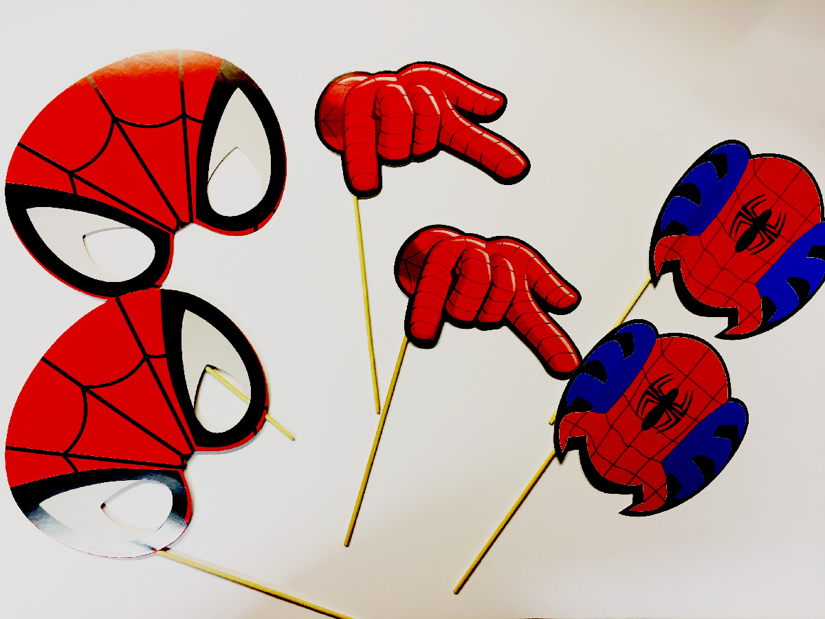 photobooth spiderman