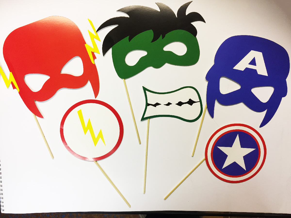 photobooth super heros marvel