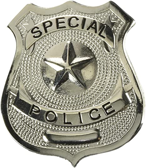 badge police argent
