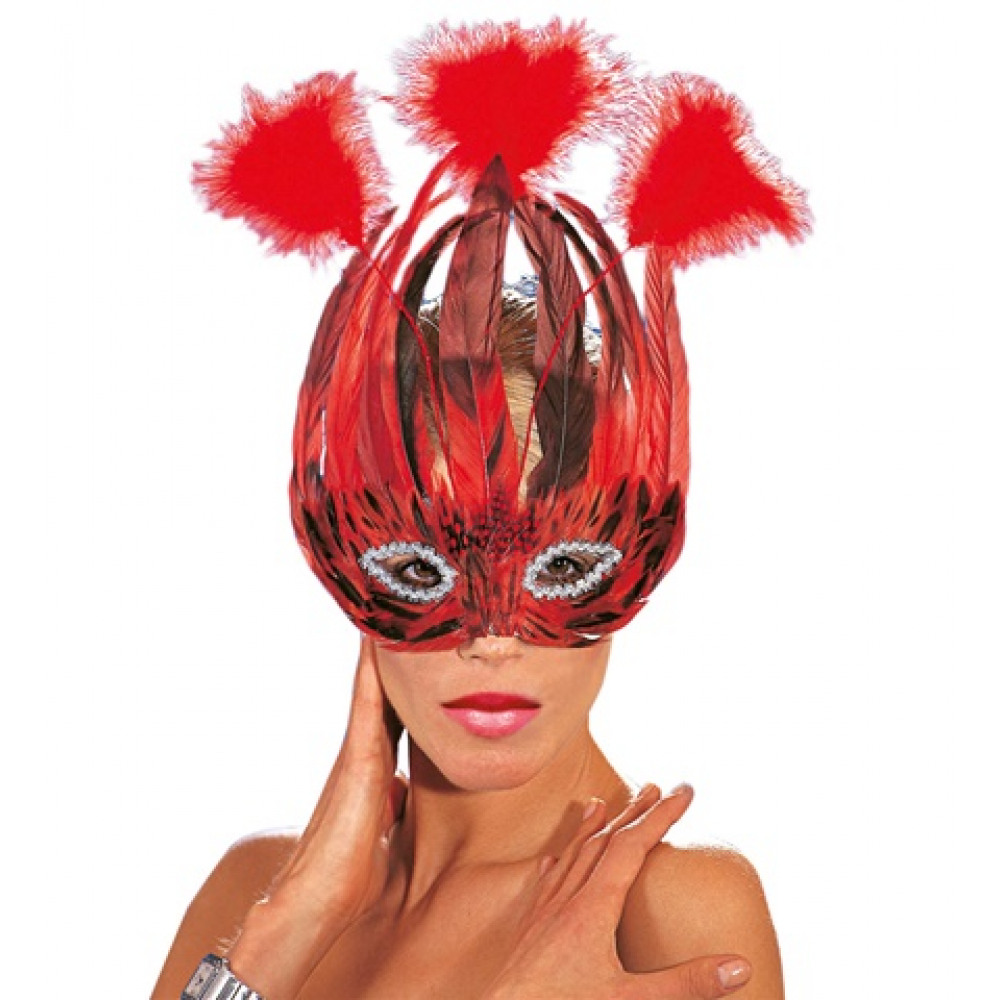 MASQUE PLUMES LIDO ROUGE
