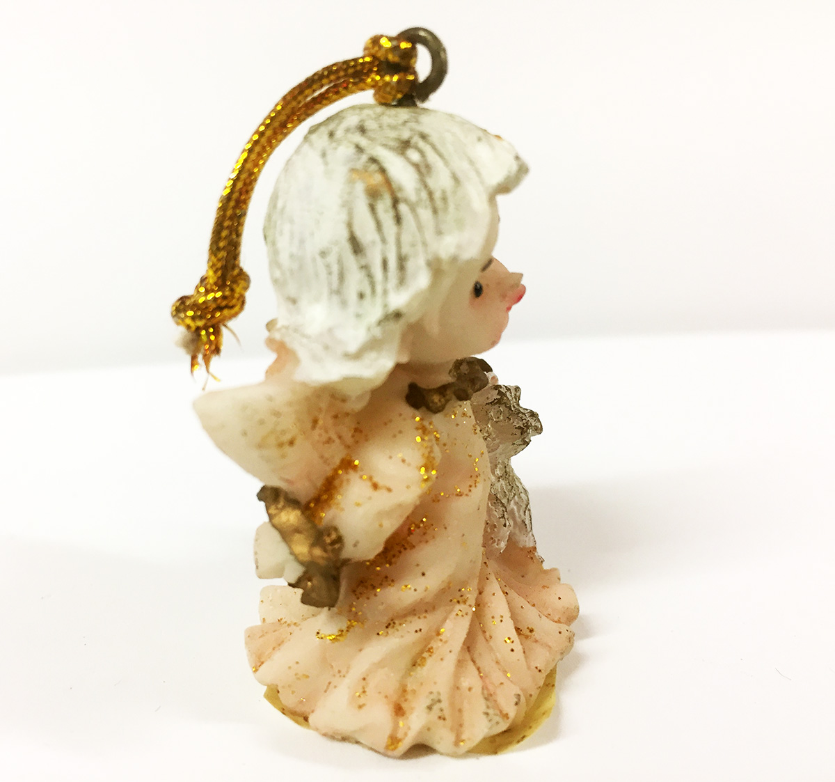 figurine ange paillettes