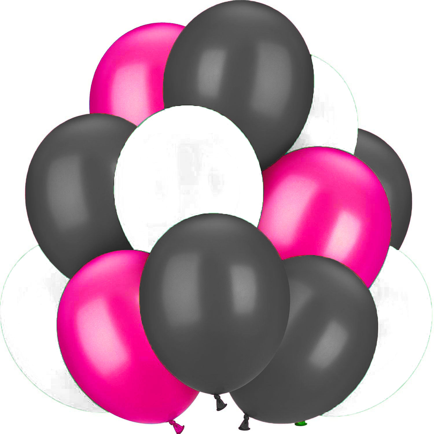 12-ballons-latex-minnie-rose