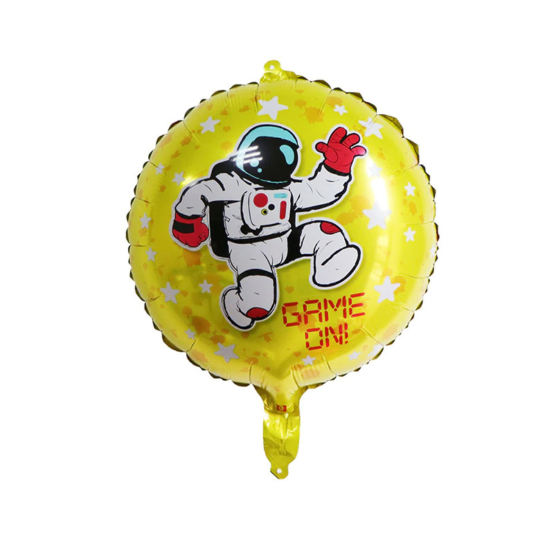 ballon mylar espace et cosmonaute
