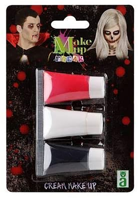 trio maquillage fard grashalloween