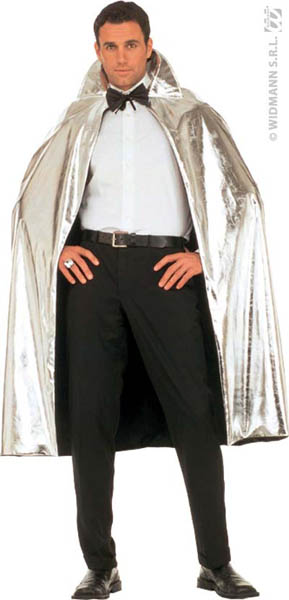 Cape De Vampire Réversible Rouge Et Noir 150 Cm - Costume Halloween Adulte Avec Tatouages Et Lunettes Sanglantes