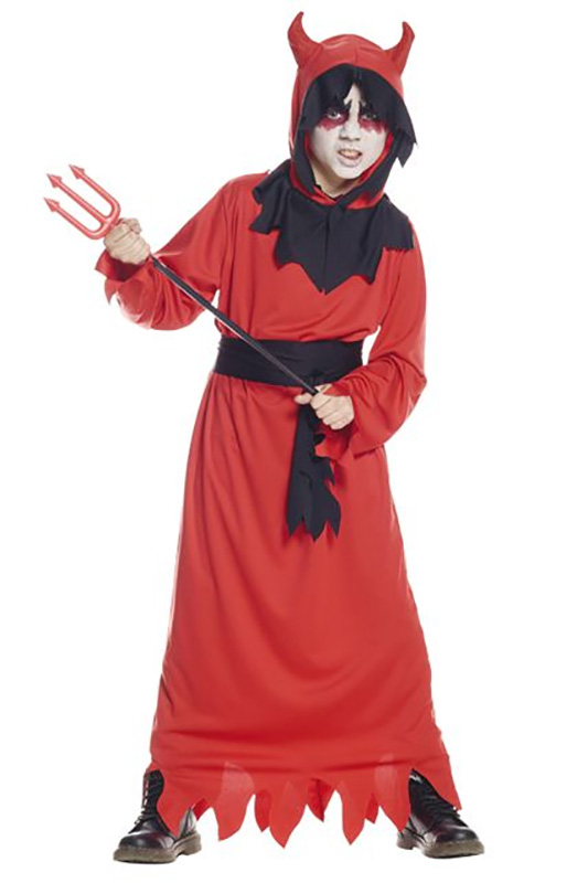 Déguisement Diable Bébé - Combinaison Avec Capuche, Ailes Et Queue, Pour Halloween, Carnaval - Taille 0-24 Mois, Doux Et Confortable