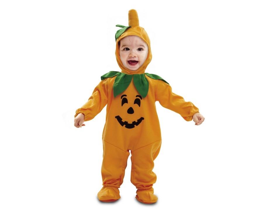 Déguisement Citrouille Halloween Pour Enfant - Tunique Orange Avec Sac à Bonbons, Tailles 3-4 Ans à 7-9 Ans, Fille Et Garçon